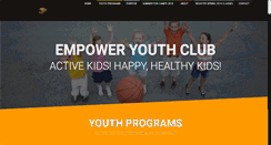 Desktop Screenshot of empoweryouthclub.org